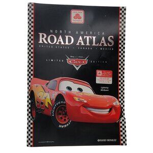 State Farm Disney Cars Rand McNally North America Road Atlas Limited Edition